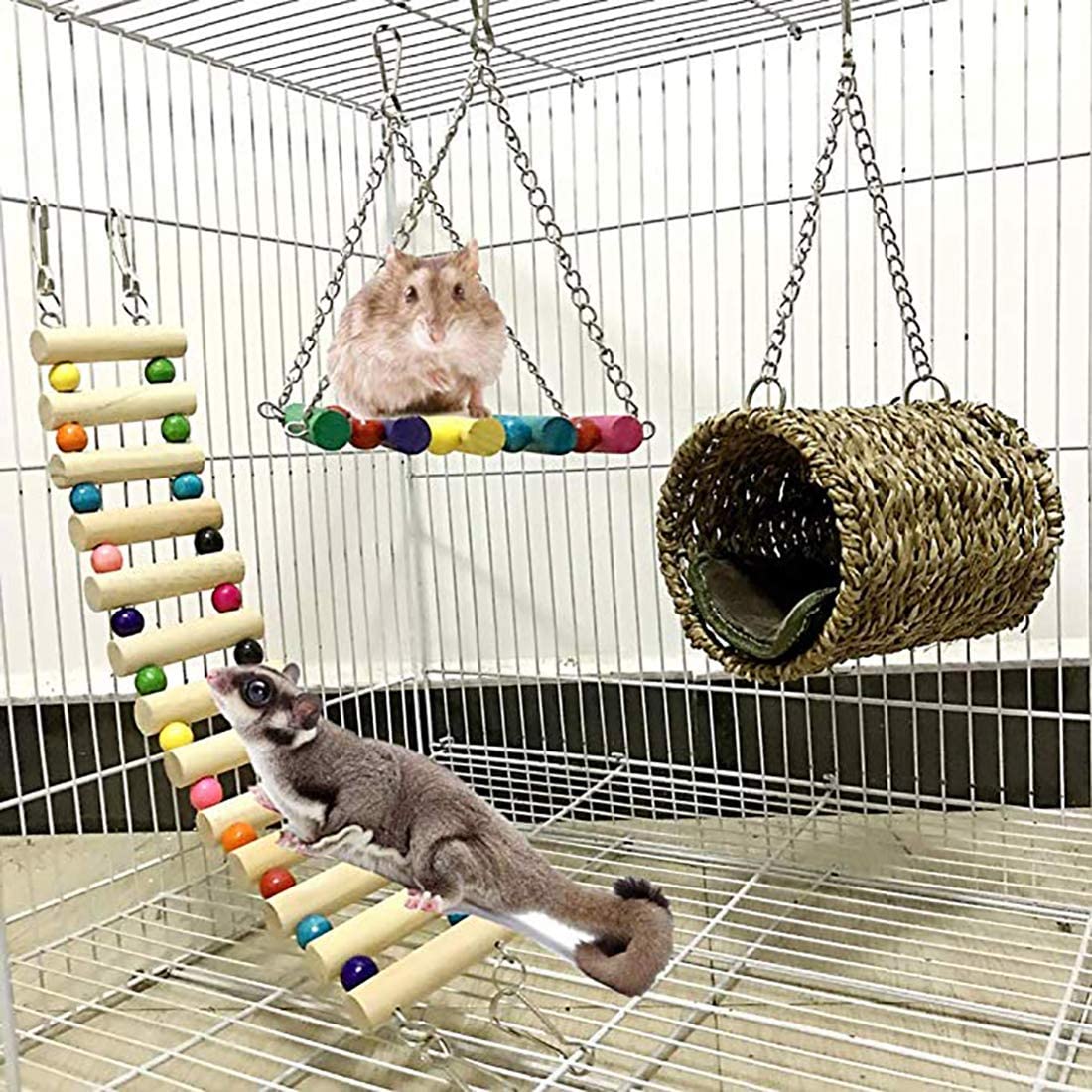 mqonlinestore's tweet photo. 🐿️MQ Hamster Toys, 4 Pack Guinea Pig Toys Natural Wooden for Birds Bunny Gerbils

🐹Perfect for Cages
🐹Multiple Use
🐹Beautiful Outlook
🐹For Small Animals

✨Shopping: https://t.co/IyOk9Oyj2X

#MQ #pettoy #HamsterHammock #Hamster #Parrottoy #Squirreltoy #Hamstertoy #Easter https://t.co/uUu9LN9iXB