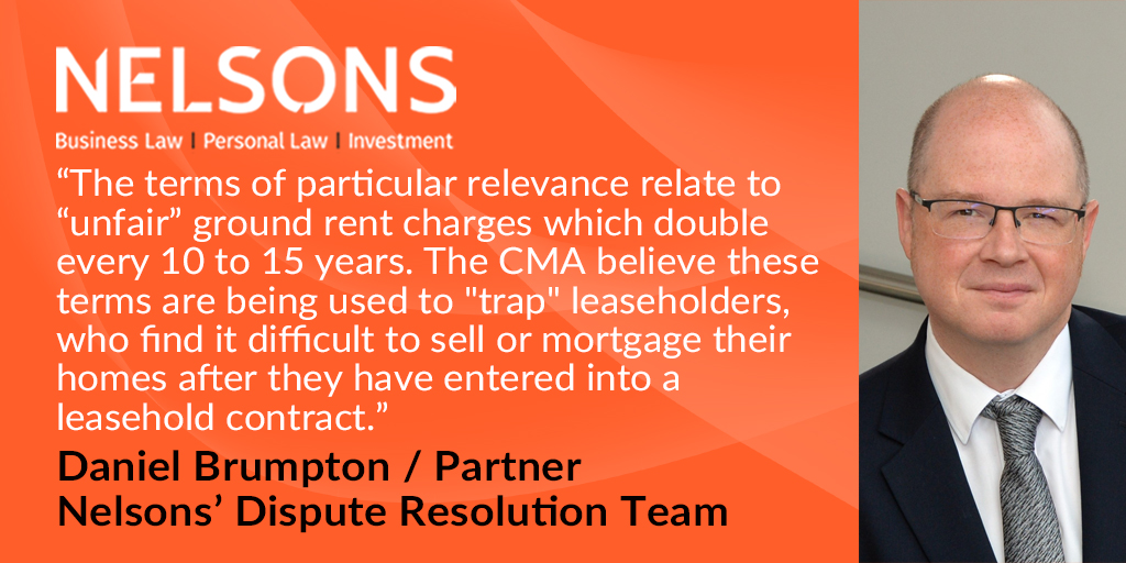 Nelsons_Law's tweet photo. Following an investigation, the @CMAgovUK has told housebuilders, Countryside and Taylor Wimpey, to alter terms in their #leasehold agreements relating to “unfair” #groundrent charges. Our #blog provides more details of the investigation: https://t.co/YqSdpeyOvt https://t.co/lt4bVnT2IE