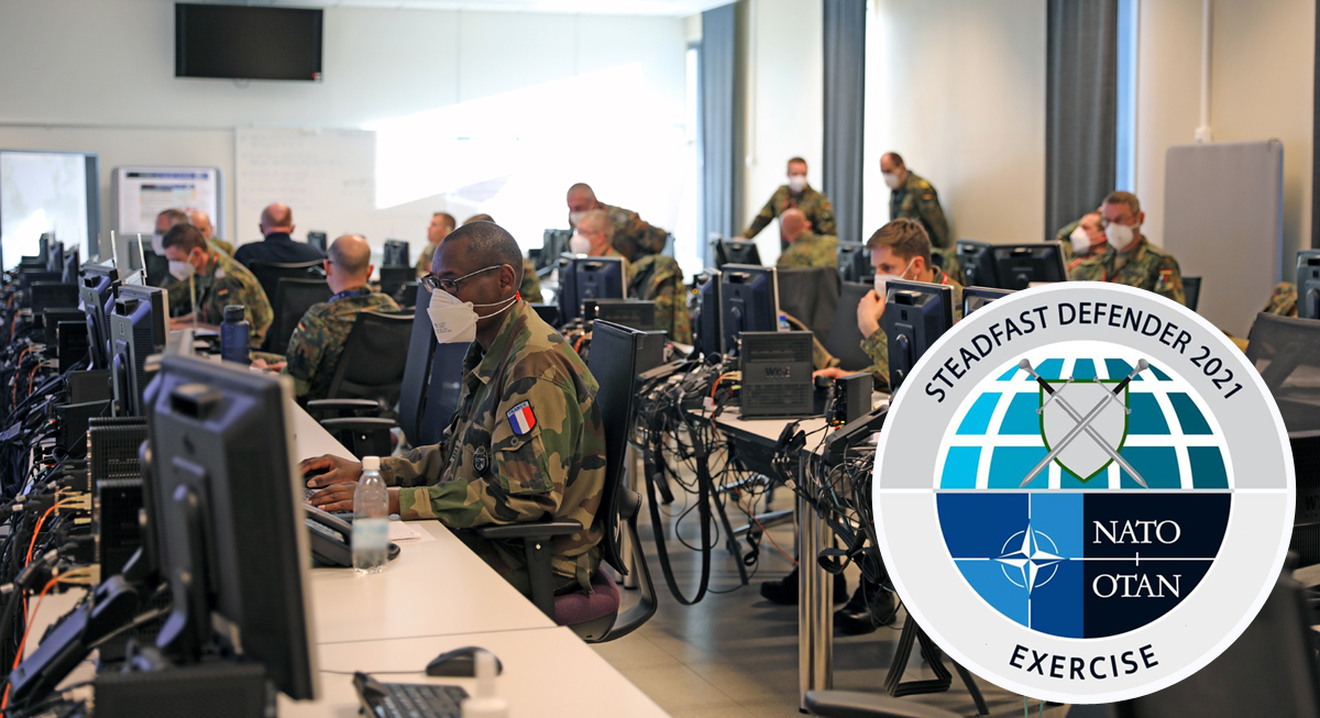 NATO_JWC's tweet photo. JWC hosts the vignette strategy and scripting workshops for #NATO Exercise #SteadfastDefender2021 (STDE21) this month. STDE21 includes both a LIVEX and CPX to demonstrate NATO’s readiness. The CPX will be directed by Rear Admiral Jan C. Kaack, Commander JWC. #WeAreNATO https://t.co/nXAGOcSCFJ