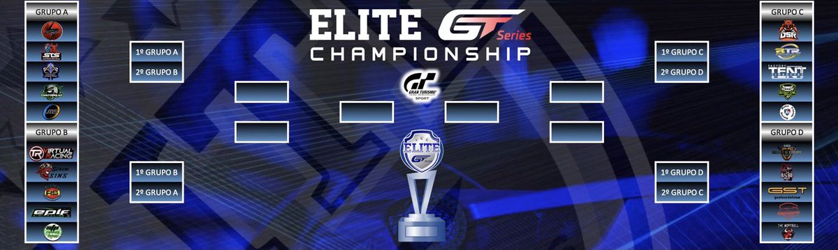 Esta noche comienza <a href="/EliteGTSeries/">EliteGTSeriesChampionship</a>  2021 <a href="/PowerTeamRacing/">Power Team Racing (PTR)</a> <a href="/EscuderiaLimos/">SCUDERIA LIMOS</a> <a href="/CustomsGT/">Customs GT</a> <a href="/PadawanTeam/">Padawan Racing Team</a> @salamanca_sport <a href="/SFP_RacingTeam/">Fast People Racing Team</a> <a href="/AudioRSMotors/">AudioRSMotorsport</a> <a href="/EPLFSimracing/">EPLF Simracing</a> a partir de las 22:00 ronda 1 Grupos A y B  con <a href="/Titanium__Red/">Titanium__Red / M.Lucas</a>   Doble carrera apasionante Gtsport <a href="/TRVirtualRacing/">Titanium Red Virtual Racing</a>