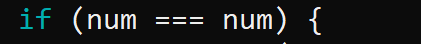 XvariaDev's tweet photo. According to semistandard you should not compare a variable by itself because it is useless. @Nicolas_opf https://t.co/ItaseTiy17