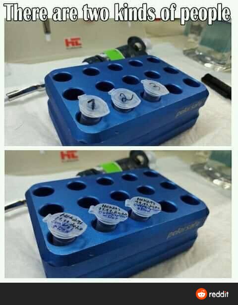 After flipping a rack with only the first few samples labeled and all others placed in order but blank, I thought becoming the top was a big improvement...