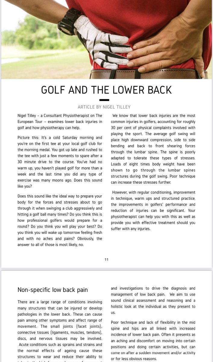 Etpi's tweet photo. Golf and the Lower back 🏌🏻‍♂️⛳️

⬇️ (page 11-13)

https://t.co/W2L6NowFvw https://t.co/vIuRwq4pEW