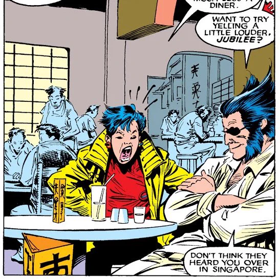 i love that jubilee in the early 90s was just "wolverine should have a robin" 