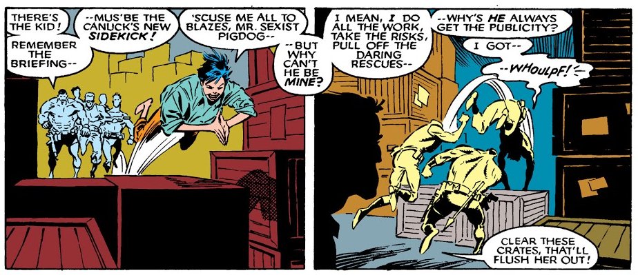 i love that jubilee in the early 90s was just "wolverine should have a robin" 