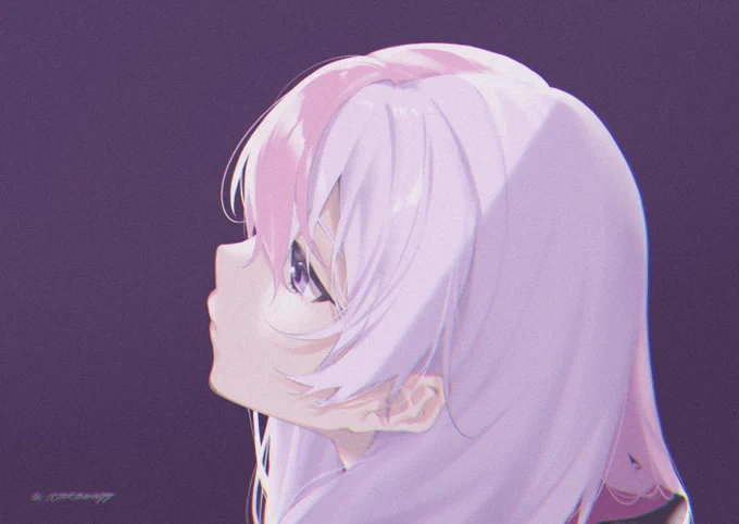 今まで描いたメグで個人的にお気に入りの4枚🐰 