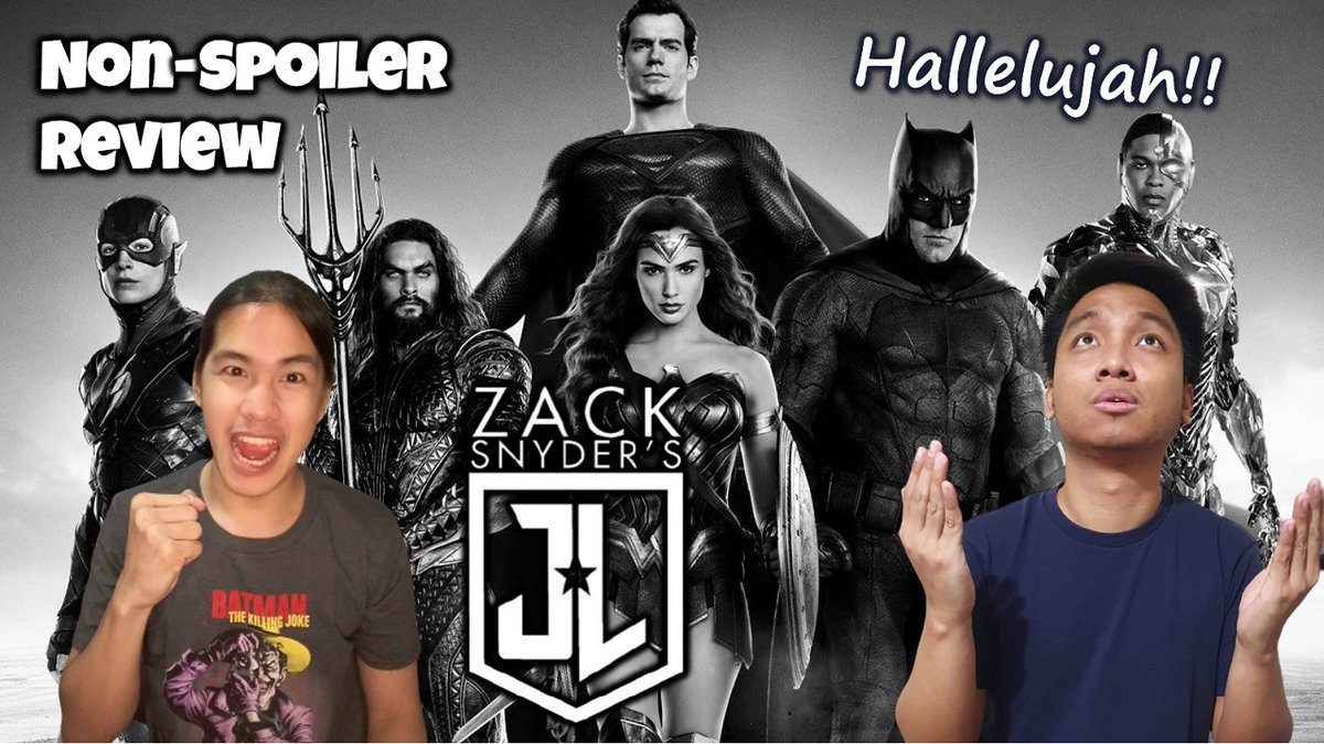 Bit late to the party but we won't let this week pass w/o raving for #ZackSnydersJusticeLeague! By now you must be aware that #SnyderCut is the better cut! Our non-spoiler review 👇👇
youtu.be/zYzyHYZs4bE
youtu.be/zYzyHYZs4bE

#ZackSnyder #Batman #Superman #WonderWoman