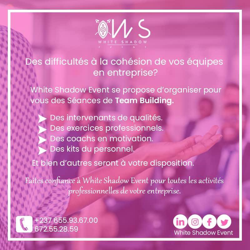 Neyney10__'s tweet photo. Des difficultés à la cohésion de vos équipes en entreprise ?
WSE se propose d'organiser pour vous des Séances de Team Building.
- Intervenants de Qualités
- Exercices Professionnels 
- Coachs en Motivation 
- Kits du personnel,...

Seront mis à votre disposition.⏬ https://t.co/7XMcIxHg1w