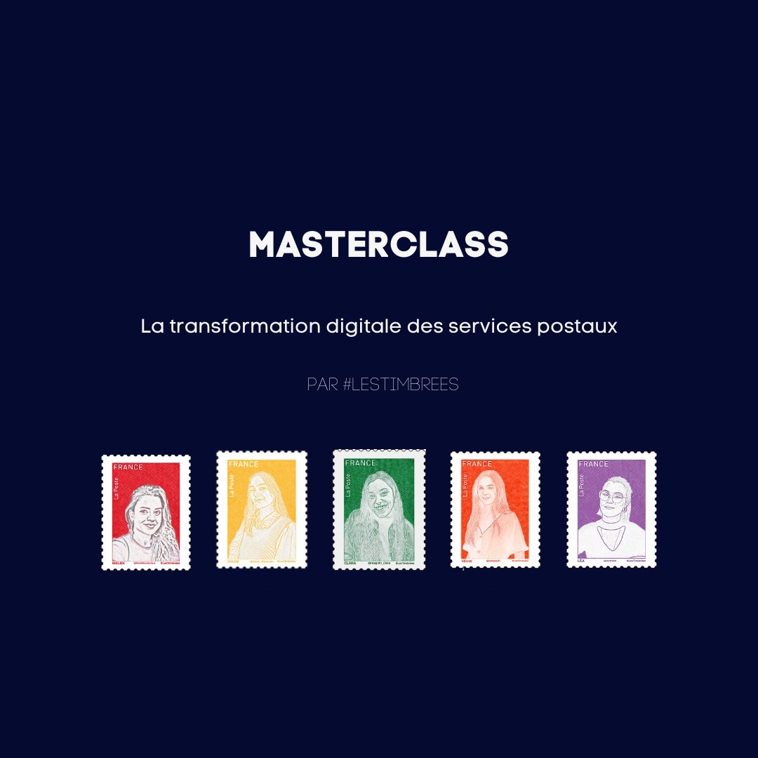 LTimbrees's tweet photo. La masterclass sur la tranfo digitale des services postaux c’est maintenant ! #LesTimbrées sont prêtes pour vous faire vivre 2h en immersion dans les innovations de secteur postal !
#DigiPostal #MBADMB Be #UPSwag https://t.co/qLqZ9fYAlU
