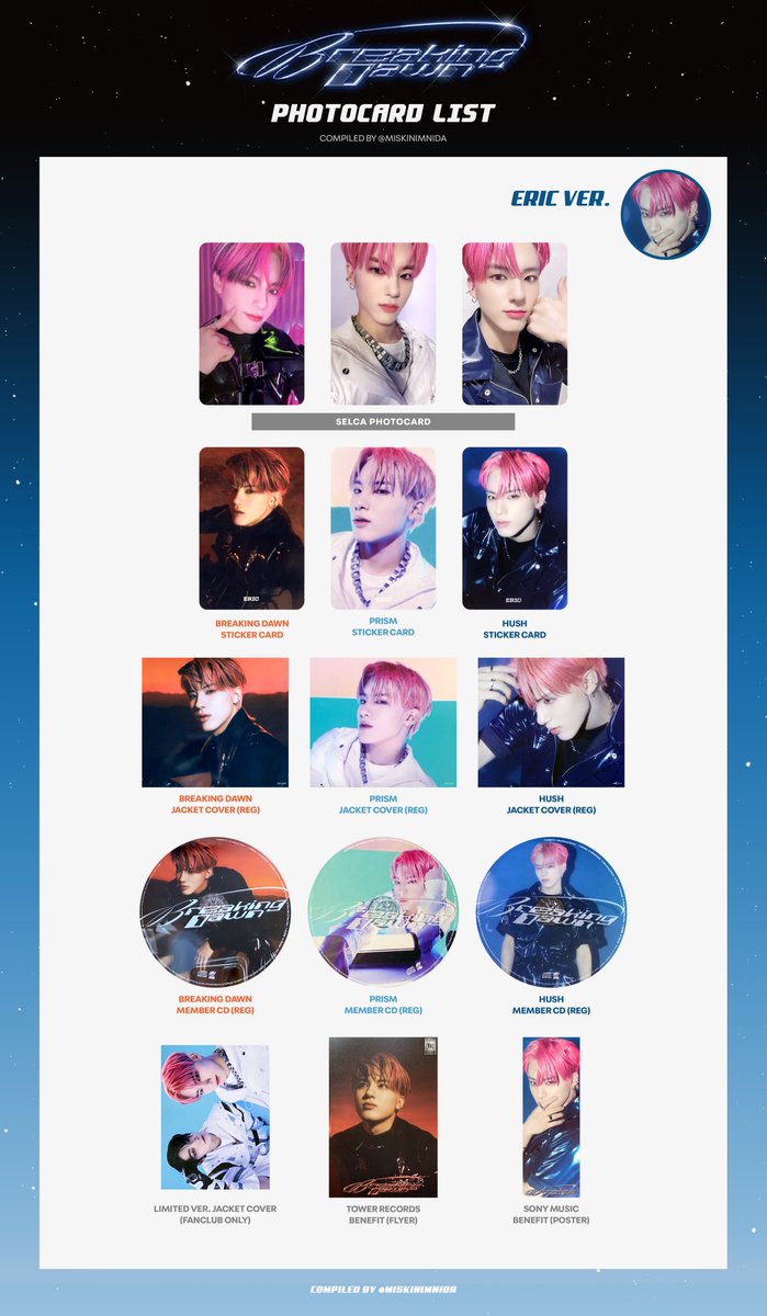 THE BOYZ - Breaking Dawn 』 Inclusion/Photocard List ♡ 주학년