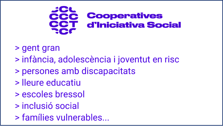SocialCoopCat's tweet photo. 👉Sabies què... Les cooperatives d’iniciativa social atenem al voltant del 20% de les persones dels serveis d’atenció les persones?
#LaSectorialQueSomiem #cooperativisme #SomTercerSectorSocial #SenseAfanydeLucre #SomESS https://t.co/8WtzN0Lj93