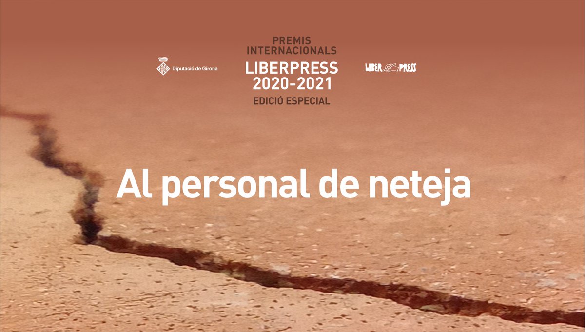 DiputacioGirona's tweet photo. 🏅La XXII edició dels premis #LiberPress reconeixerà la tasca de molts col·lectius professionals que han lluitat contra la #COVID19, com ara el personal de neteja i el de geriàtrics.
🗓️La cerimònia demà, dimarts 23, a partir de les 19.30 h per @tvgirona i https://t.co/NvmkGLALNP. https://t.co/OuY3yMa3pn