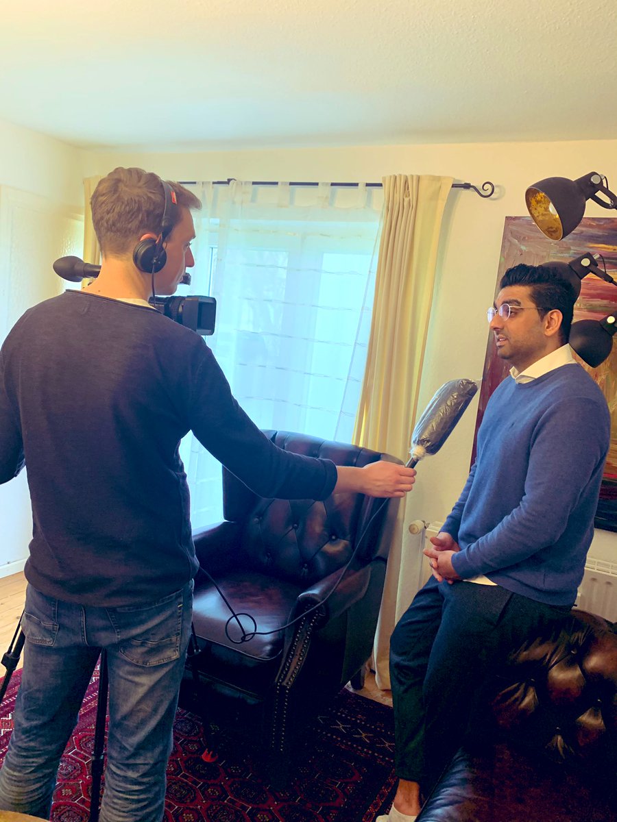 Heute Abend ab 19:30 Uhr im Hamburg Journal beim NDR 🎬 #hoλos #ndrhamburg #startup #niemalsaufgeben