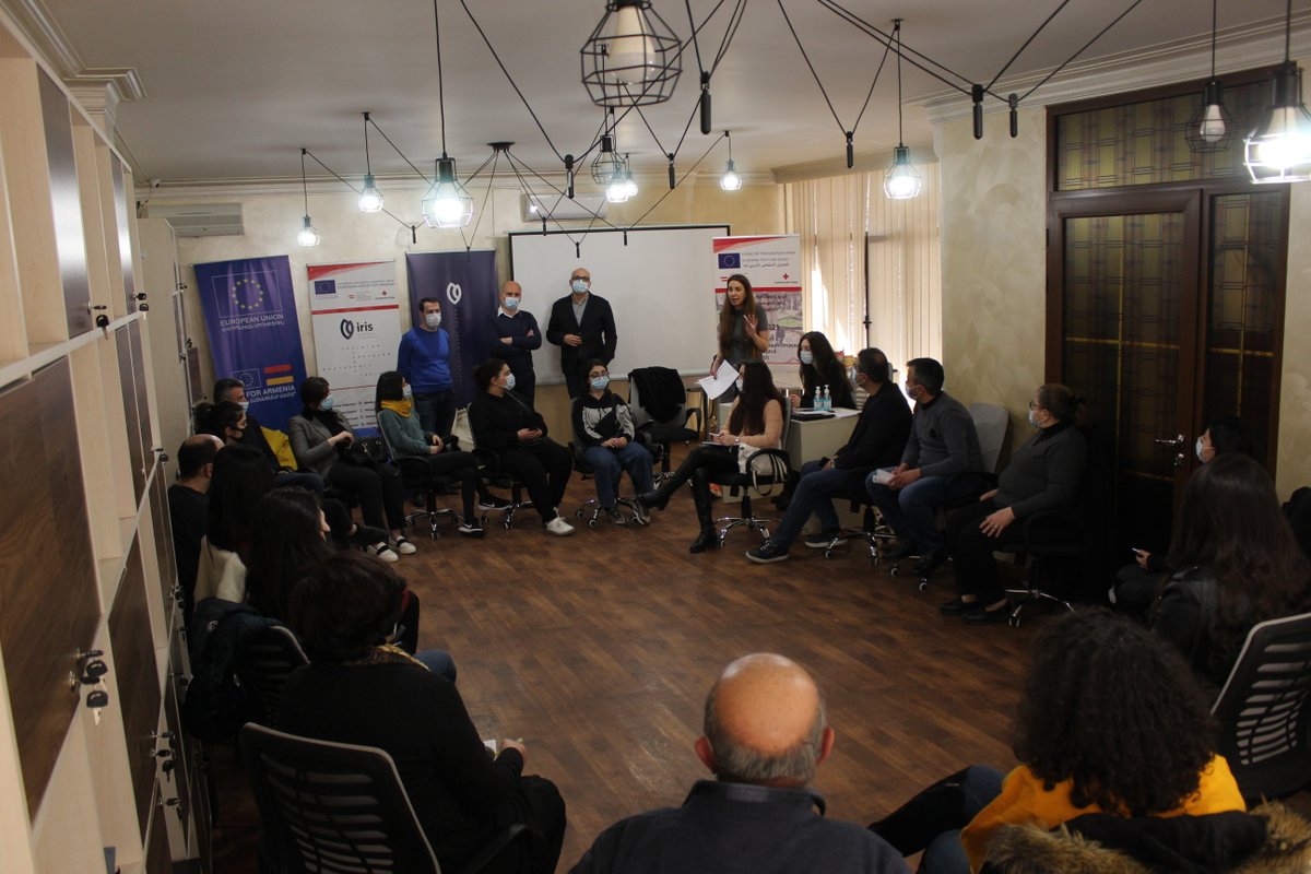 irisbi_iris's tweet photo. 2nd Call Participants of the 🇪🇺@EU_Armenia & 🇦🇹@AustrianDev #IRIS_BI met with our qualified experts in the fields of Operations, Finance, Accounting, Marketing, & Law who will provide tailor-made coaching services & share their professional experience at online #IRIS_Academy. https://t.co/0DHW6rv5Zz