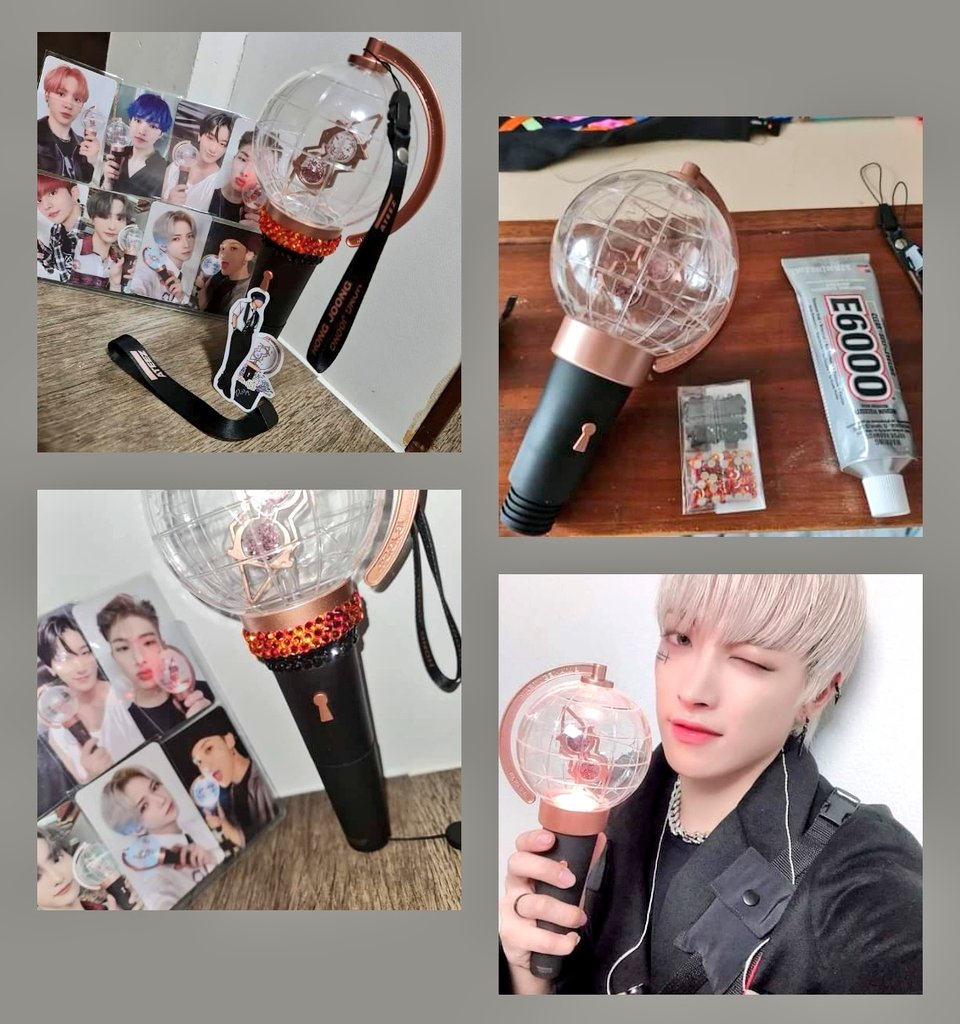 pharaoh_kitty's tweet photo. Pt.2 of being a #crafty #Atiny Painting lettering on with #Citadel #modelpaint with 🔥Fire Stone🔥 &amp; Onyx @swarovski  #crystals to my #lightstick to a #TREASURE Era #ATEEZ Vibe of #orange &amp; #black 
@ATEEZofficial @kqent 🏴‍☠️ 
💋🔥💋🔥💋🔥💋 
#pharaohkitty #photooftheday 
#에이티즈 https://t.co/h7mUpqcRba