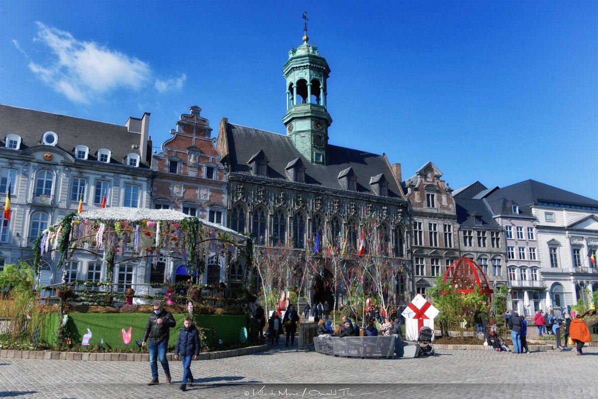 visitmons's tweet photo. Retour en images du Festival de Printemps qui commençait ce weekend à Mons ! 🐣😍 https://t.co/r869cbg9q1