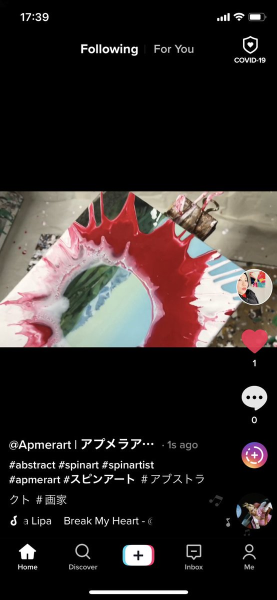 apmerart's tweet photo. tiktok  

by Apmerart | アプメラアート

日本語タグで　スピンアート　なくて　
私が最初に作りました😳
日本では私が第一人者かな？！

こんなこと言えるのも今のうちですね
✌︎('ω'✌︎ )( ✌︎'ω')✌︎

＃アブストラクト　#アーティスト　
#アプメラアート　#フォロー https://t.co/tPj1PK95iT