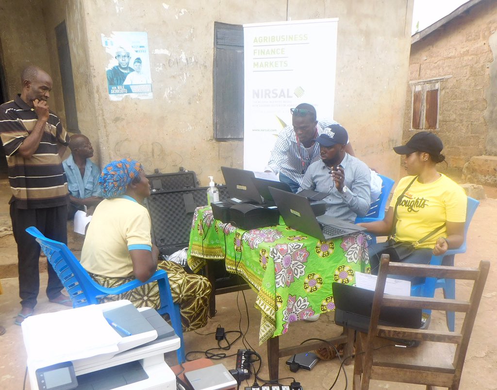 nirsalconnect's tweet photo. NIRSAL Plc's nationwide presence allows it to connect with farmers in remote locations most in need of financial inclusion and support. https://t.co/MPjP5F65eC