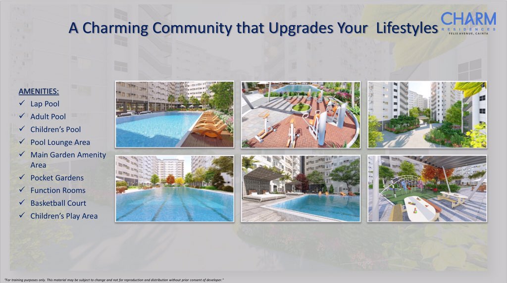 InvestmentSmdc's tweet photo. Make your living experience more fun and convenient in Charm Residences where accessibility, progress and developments take place.

A charming community that is well-planned, complete, safe and secured that provides comforting upgraded lifestyle. Get your unit now! 😊

#smdc https://t.co/73f2GKWsjO