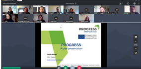 InterregPROGRE1's tweet photo. #BesnikMehmeti of @AnciToscana coordinator of #InterregPROGRESS introducting today's internal seminar on Payment for Ecosystem Services #PESPROGRESS https://t.co/KZjRKDecZz