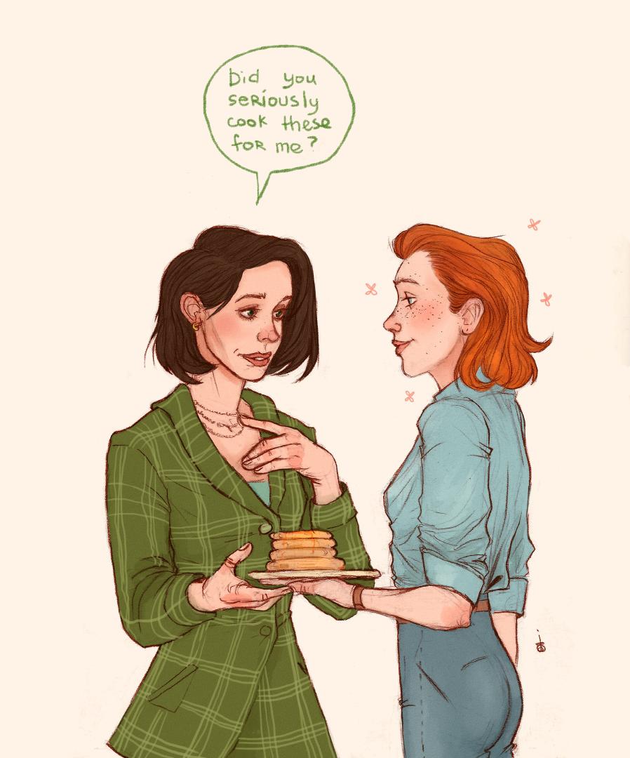lonelypilot_art's tweet photo. played last part of nancy drew game recently
#nancydrew #midnightinsalem #deirdreshannon 
how to call them?? #deircy #shandrew #drewnon https://t.co/oJHcg5LhMJ