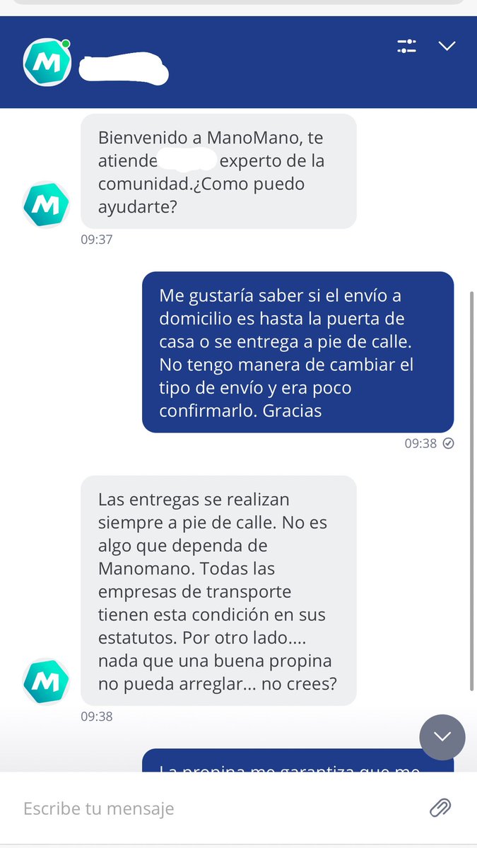lookandchic's tweet photo. @ManoMano_ES alucinando con vuestro “experto” madre mía... me esperaba una respuesta más seria 🤦🏼‍♀️ https://t.co/TqtwJ5ZI3I