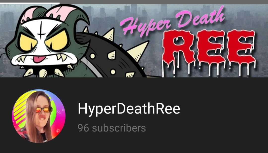HyperDeathRee's tweet photo. Eeeee I'm 4 subscribers away from reaching 100 on my YouTube Channel! 😁🤘🔥

Please consider checking out my silly stinky videos 💖🎸🎮

https://t.co/a85yXJKWKL https://t.co/aIGlQd7YGo