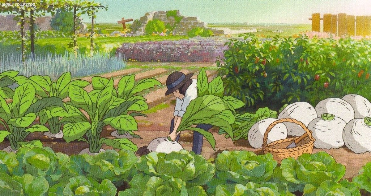 gen_ghibli's tweet photo. 'Hoshi ō Katta Hi' (El día que compré una estrella) es un corto exclusivo del Museo Ghibli, de 16 minutos de duración, dirigido en 2006 por Hayao Miyazaki.

Nono es un niño que vive en el campo. Un día, compra una extraña semilla que planta y aparece… ¡un planeta en miniatura! https://t.co/9BSEflEM1S