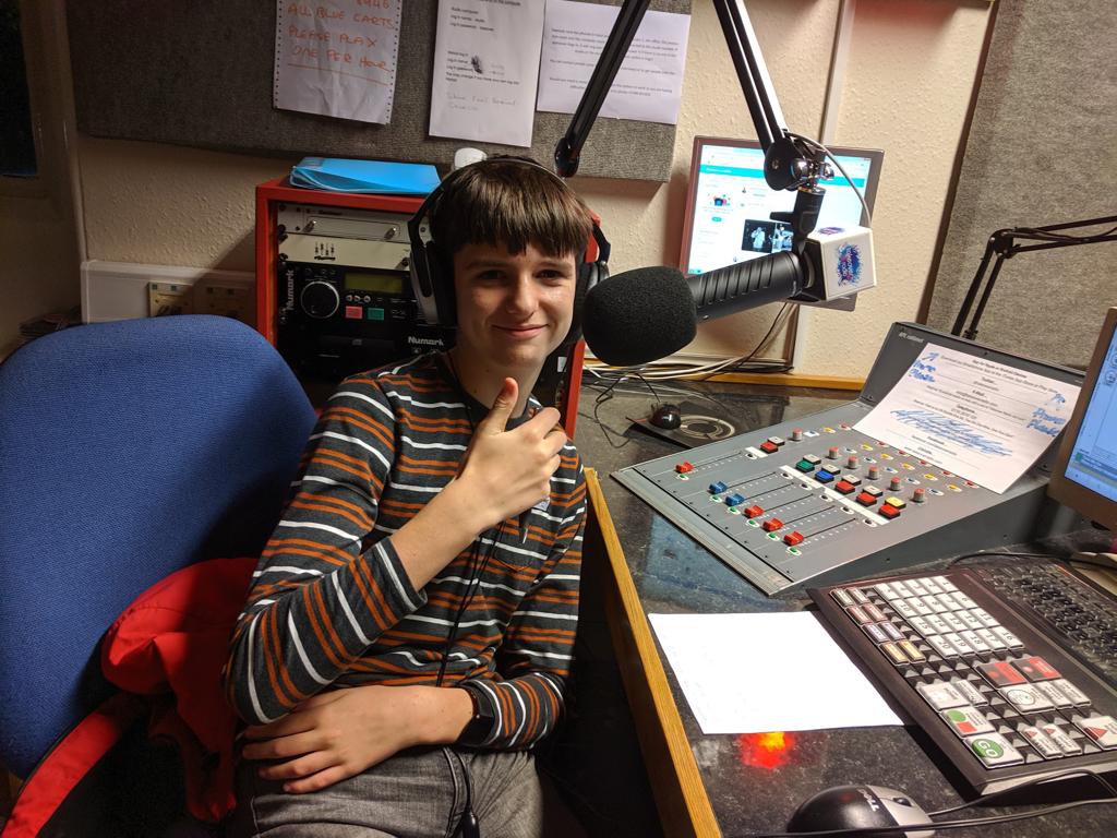 takeoverradio's tweet photo. This week, we look at Harry:
My name is Harry
I’ve been involved at the station for 4 years
My favourite thing to do is out side broadcasting and interviews.
Of course this can’t happen right now! https://t.co/mmOBJCsRKY