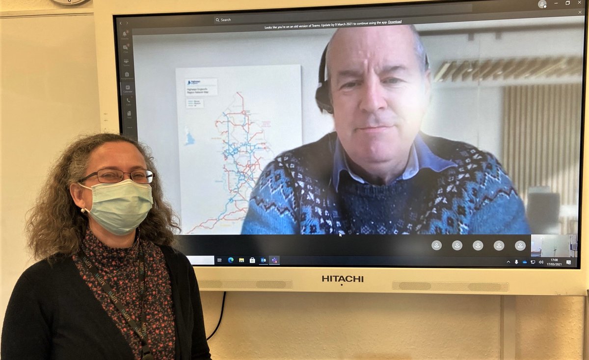 MPWCambridge's tweet image. Ever wondered how the Smart Motorway algorithm works to set speed limits? Highways England&apos;s High Integrity Control System Engineer, Garry Packer, kindly accepted Maria Manrique&apos;s invitation to explain all. Truly fascinating! @HighwaysEngland #roadtoknowledge #mathshastheanswers