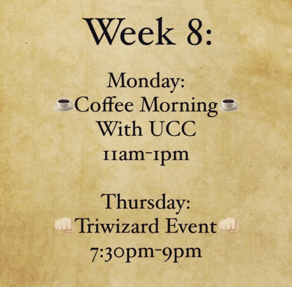 UCD Harry Potter Soc tweet media
