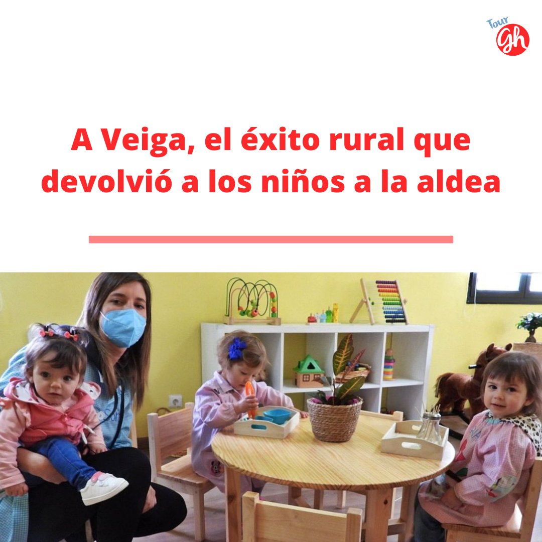 Hay lista de espera en la escuela de 0 a 3 años y las 17 casas reformadas están ocupadas. “En un siglo no se ha producido un aumento del padrón como en el último año y cuatro meses”, asegura el alcalde.  farodevigo.es/ourense/2021/0…