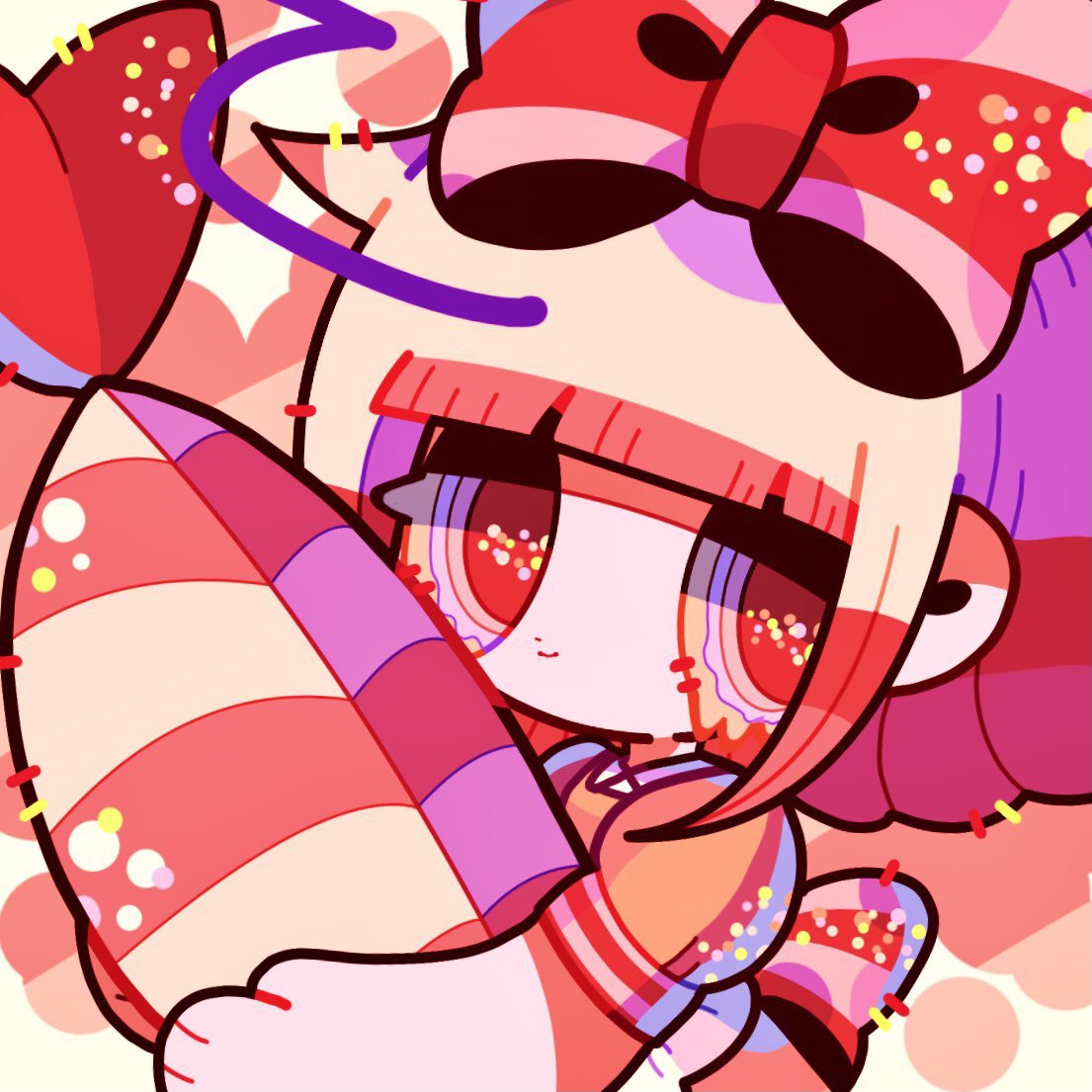 蜜園みるら Skeb Commissions Open カートゥーン調のお目々が溶けてるイラストを描いています かわいいもの大好きです Rt いいね 回りたいです 春の創作クラスタフォロー祭り 絵描きさんと繫がりたい Artistontwitter Digitalart