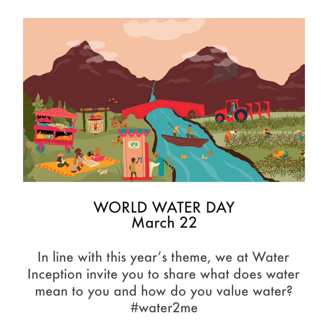 Water is not just a resource that we need to save, water is life. 

Saving water is not just an end but means to an end which we strive to achieve, for us and for all our generations to come. #water2me

How is water important to you and your family?