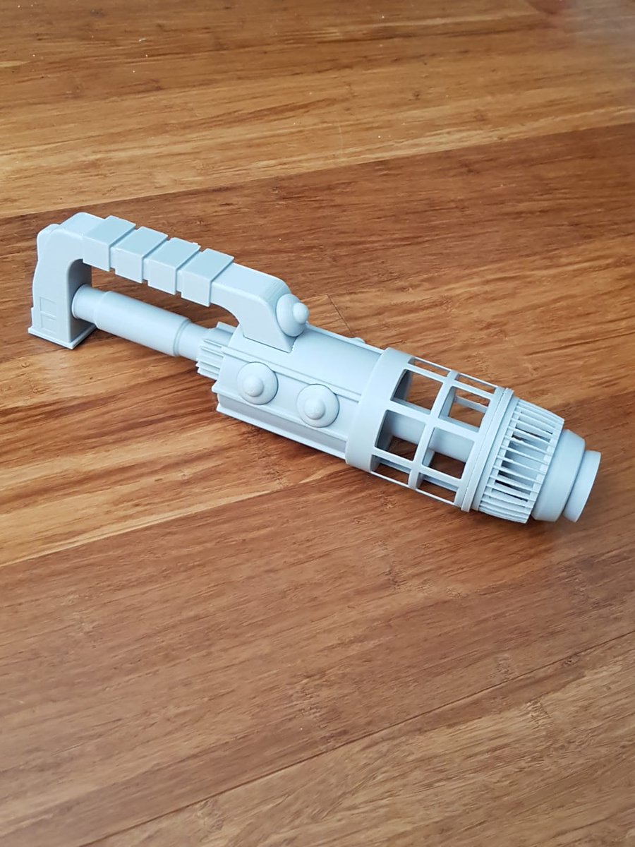 TakeProps's tweet photo. That's right! It's a cyber gun! I do like the way this slots together! Off to be printed and painted, ready for selling. DM for details!

#1stdoctor #2nddoctor #3rddoctor #4thdoctor #5thdoctor #6thdoctor #7thdoctor #8thdoctor#drwho #doctorwho #tardis #cybermen #cyberman #cybergun https://t.co/FqMSAvpyFu