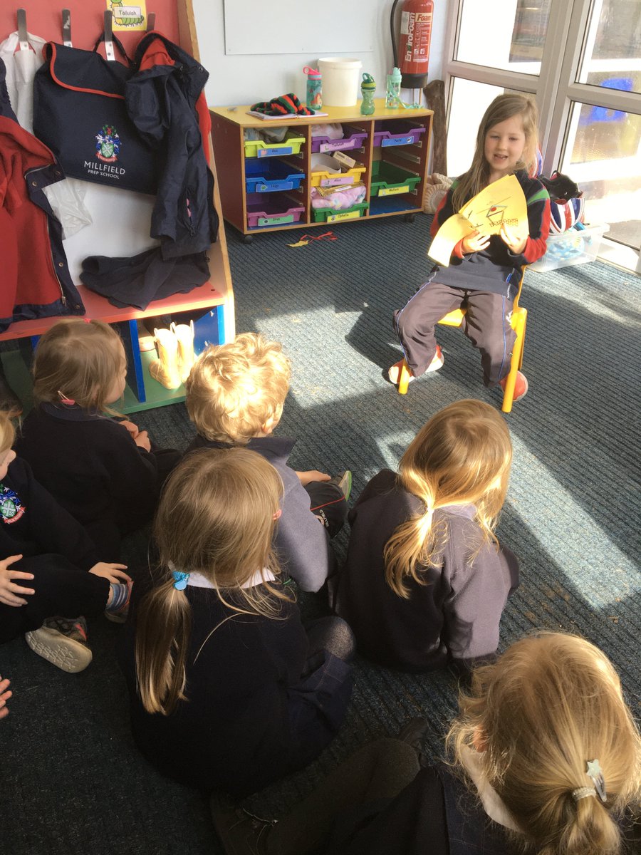 MillfieldPrep's tweet photo. π Last week, some of the Reception children made and wrote their own books!
β¨ They wanted to read them to the Pre-School pupils, so held their own storytime. The Pre-School children loved them!
#MillfieldPrePrep https://t.co/hRVukqS0AQ