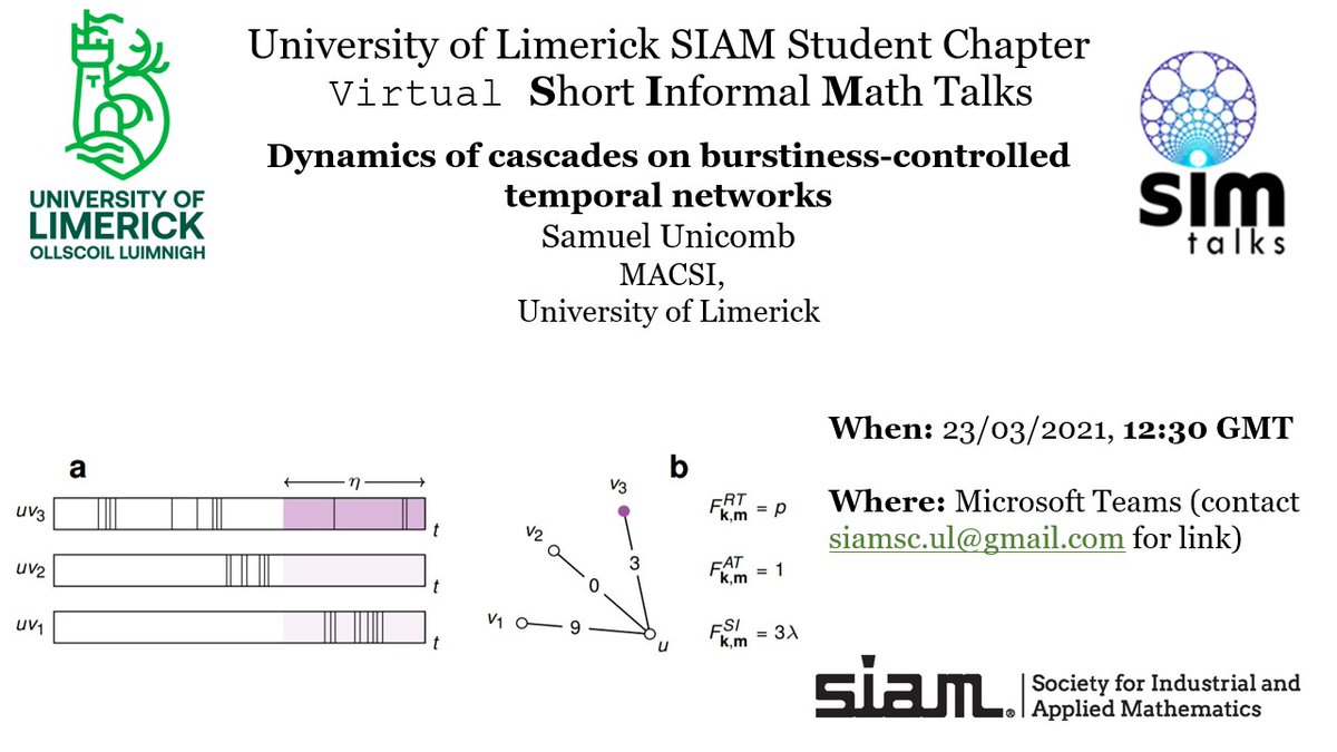 SIAM Chapter UL tweet media