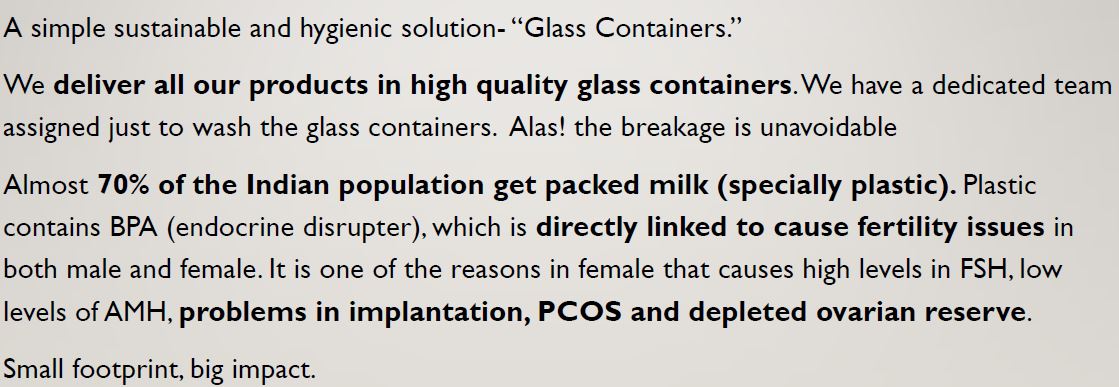 satvdairy's tweet photo. A small change can go a long way! Here is why we use Glass Containers only at SatvDairy:
#satvpurity #immunitybooster #allnatural #beaware  #A2Milk #purity #dairy #ncr #fresh #milk #healthbenefits #satvdairy #glasscontainers #protectmotherearth https://t.co/aYp9qCgwNL