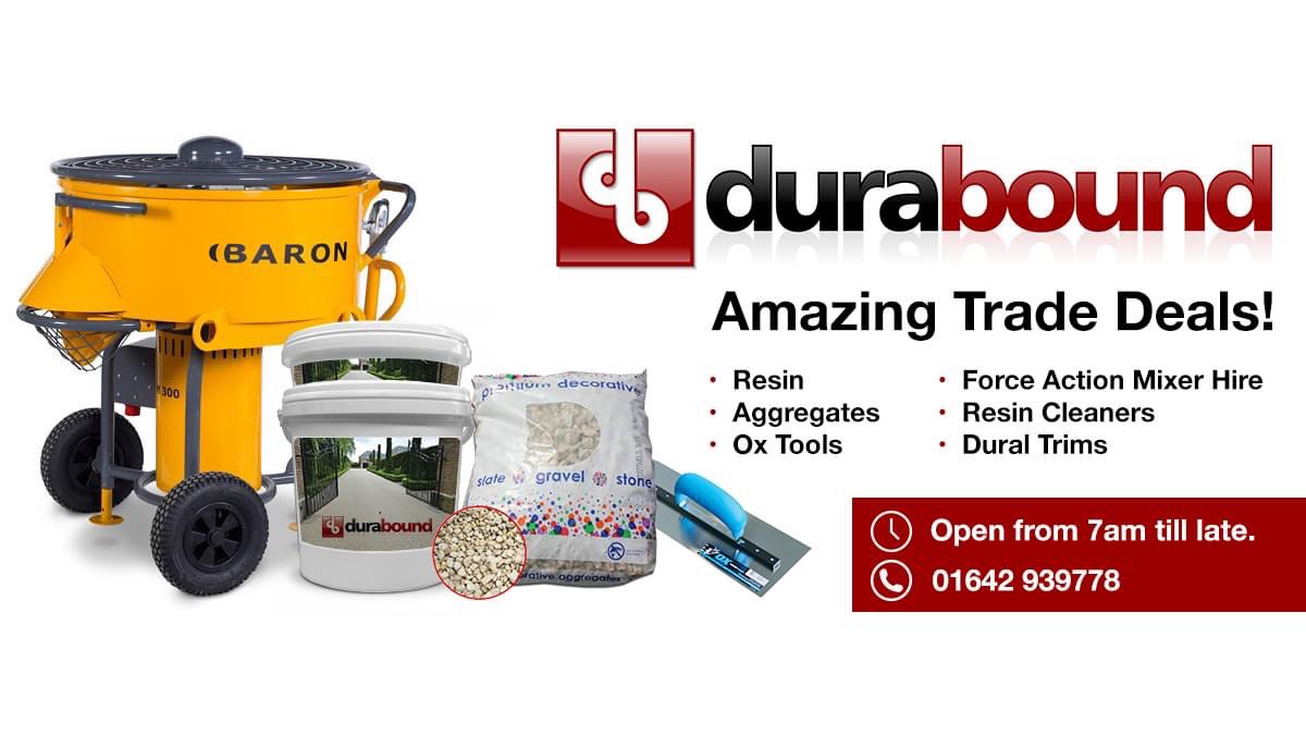 durabound's tweet photo. Good Morning Resin Installers! 🌞

All of our kits can be adjusted to fit you! If you want to change one of our mixes to have smaller / larger stones we are more than happy to help. 

Can't see the colour you want on our mix? Simply call, we’ll have the materials!

#durabound https://t.co/vq4ha8sNoR