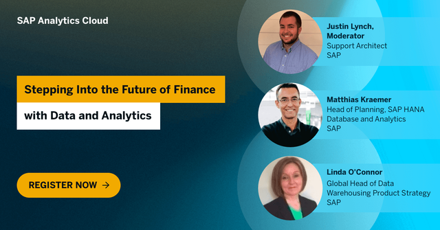 Join us March 24 at 10am EST for our latest webinar to learn how a unified data and analytics cloud-based solution not only solves day-to-day frustrations, but leads transformation for the future of finance. Register now: bit.ly/3lCMwJW