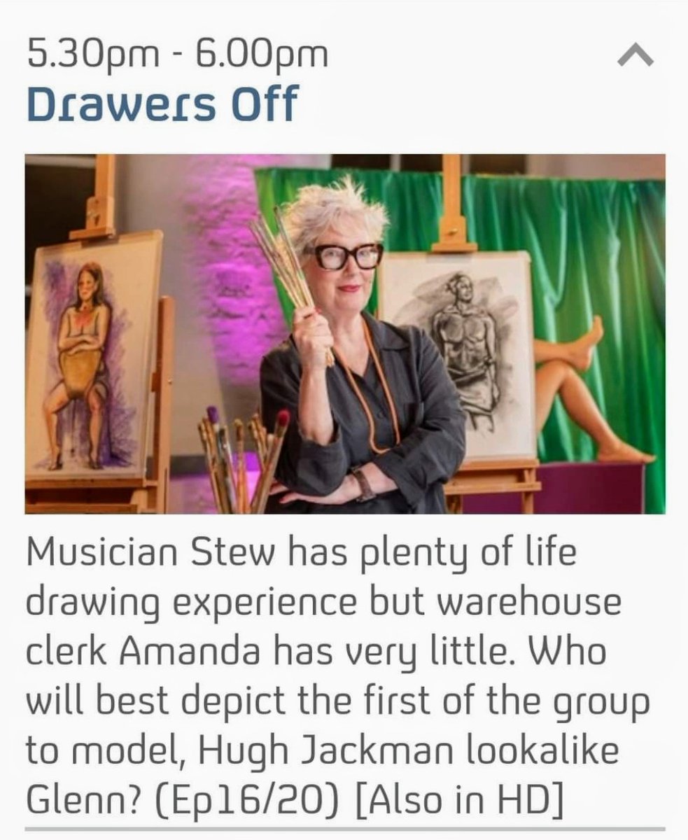 Glenn (The Gherkins) also artist, hits new TV art show tonight with the talented  @jennyeclair1960 &amp; <a href="/DianaAli22/">Diana Ali</a> 💚

Check his work:
glenndavison.co.uk

@Glenn Davison Art
Facebook

<a href="/glenn/">glenn</a>.davison.5
Instragram 

#drawersoff
#chanel4
#jennyeclair1960
#diana_artist_curator