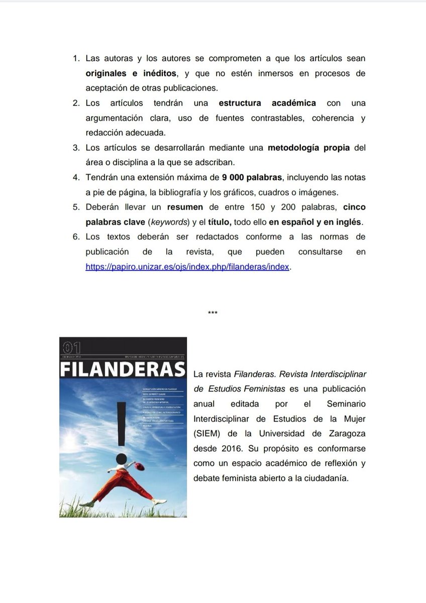 Revista Filanderas tweet media