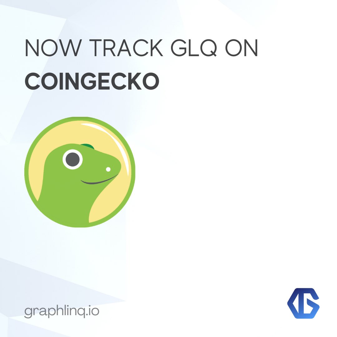 graphlinq_proto's tweet photo. $GLQ is now trackable on @coingecko : https://t.co/unvrlMyxzC

#graphlinq #defi #blockchain #ethereum #crypto https://t.co/I6HiERy5yc