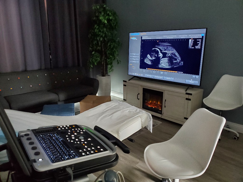 chisonmedical's tweet photo. #CHISON #SonoBook Some daily images from Dr.Zeqir's clinic in America. CHISON SonoBook, being a helpful assistant, works together with doctors to serve every female patient. https://t.co/6A5bykdzoz