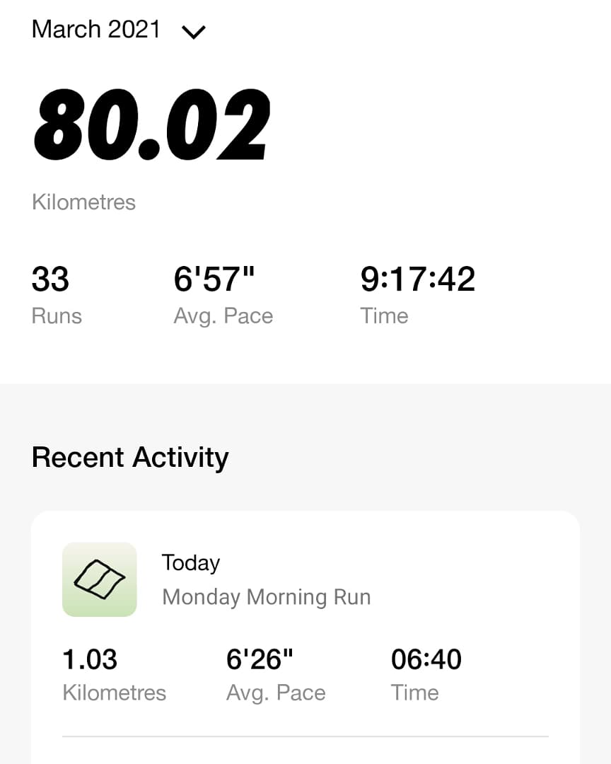 ChineMcDonald's tweet photo. So tired but only 20k to go of my #run100k in March for @BreastCancerNow in memory of @drbexl #BeMoreBex https://t.co/4XpnN5si79 https://t.co/oPdrZxnyKW