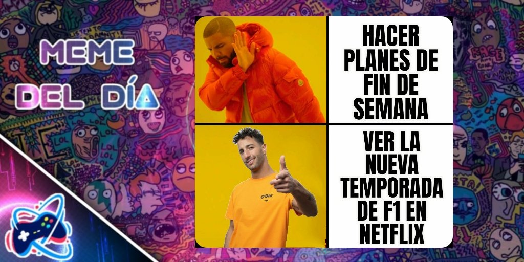 🤡🤡🤡 MEME DEL DÍA 🤡🤡🤡

Preparando motores para el evento del año COMIENZA LA F1!!!

Saca tu asiento, los guantes, y a correr!!

#f1 #f12021 #riciardo #playseat #netflix #memesf1 #memedeldia #memes #gamergirl #gamer #gaming #games #memesvideojuegos #diversion #humor