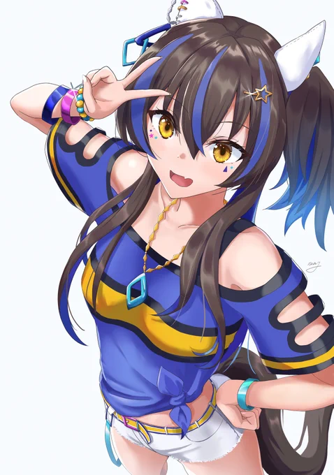 友達想いで名マイラーなダイタクヘリオスちゃん

アニメでの名脇役っぷりもいいんだけど、早く育てさせてください????

#ウマ娘プリティーダービー 