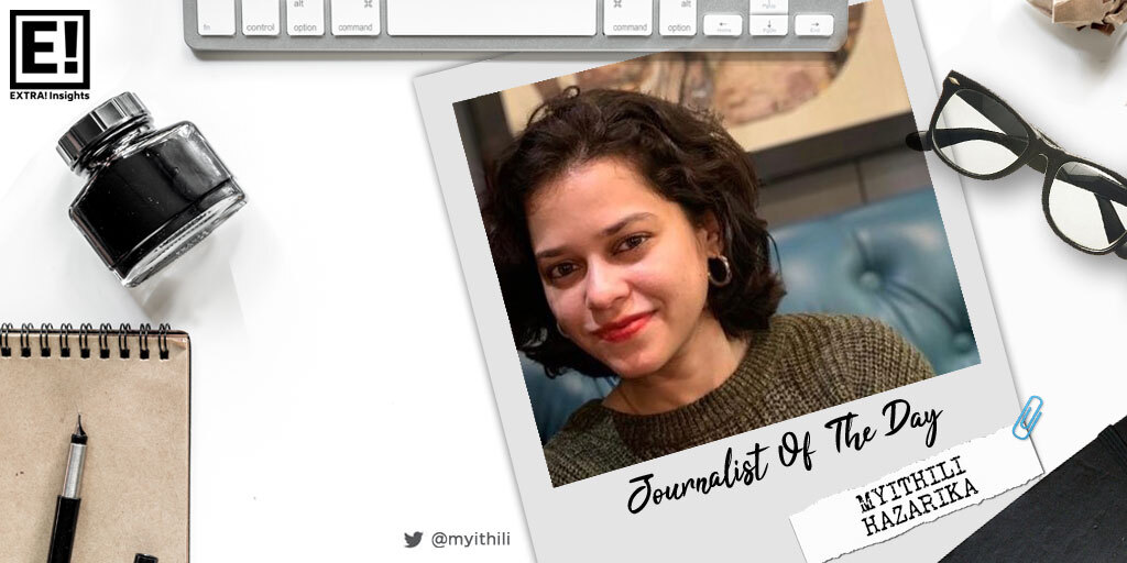 extra_insights's tweet photo. They write stories that not just move you, but move the world! Here we honor the loudspeakers to our voice. Myithili Hazarika works with #ThePrint as #AssistantEditor. Wishing her all the best for future! @myithili 

Article Links: https://t.co/j5SKXbgvIB
https://t.co/6uwrpnGTF2 https://t.co/VsyOSlKcKc