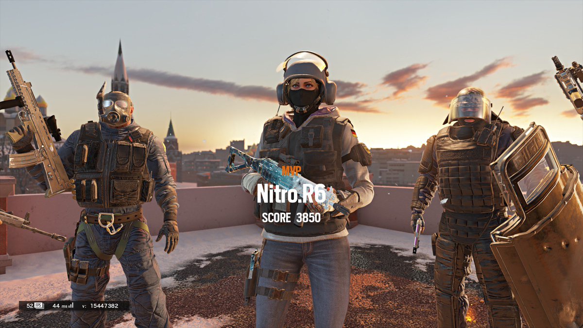 Slowly starting to get my aim back from my year break😂👌🏼 #siege