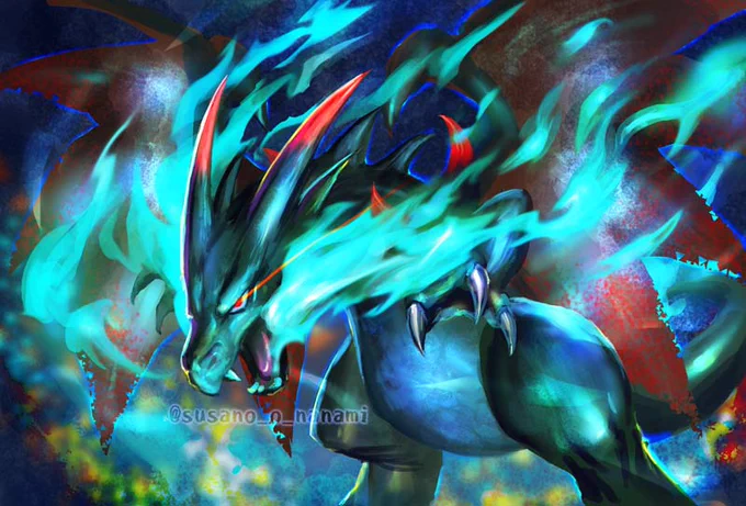 #3月になったのでフォロワーさんに自己紹介しようぜ 
#ポケモンイラスト #pokemon #fanart

ふだんは厚塗りタッチでポケモン描いてます?️?️ 